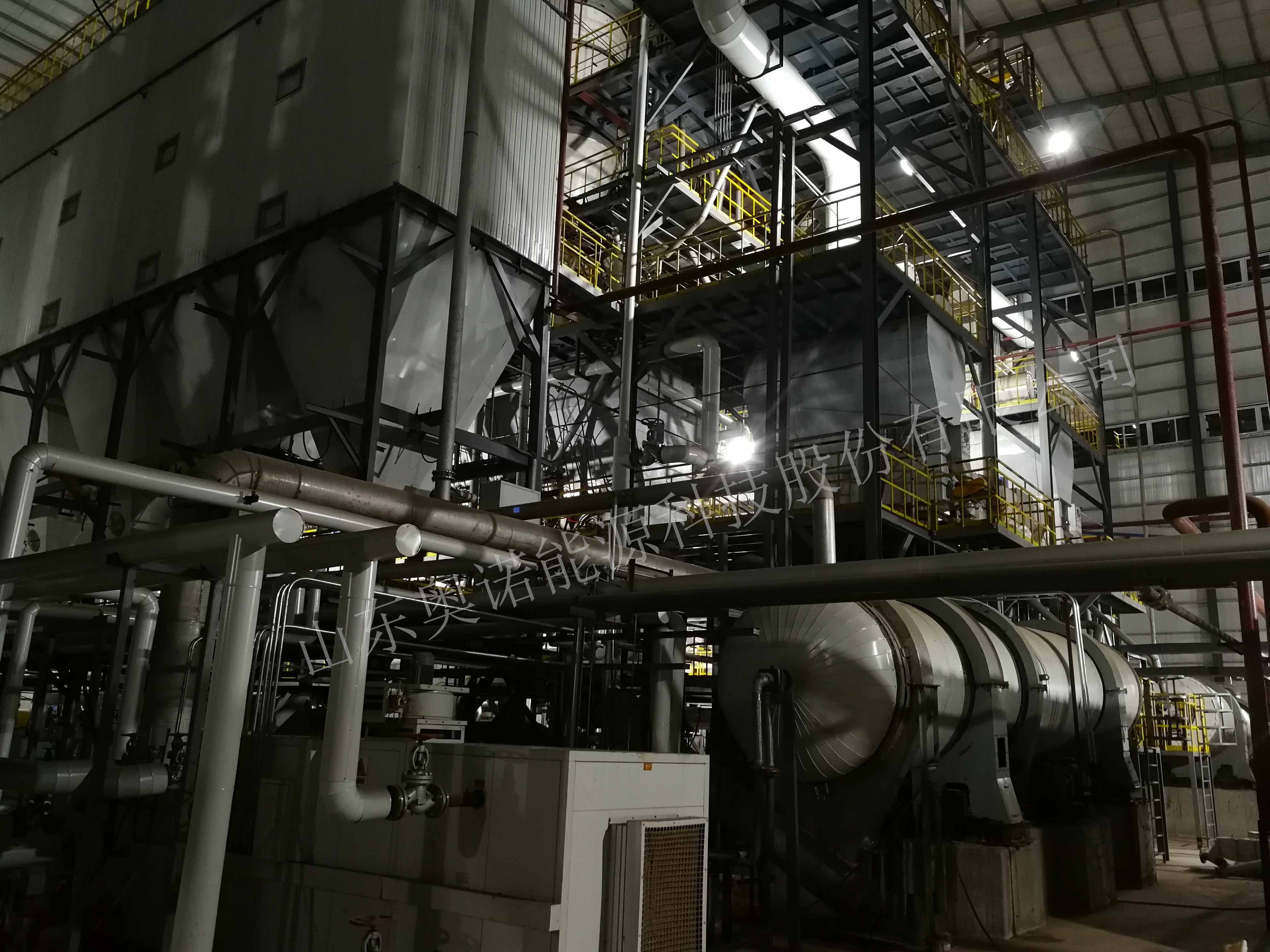 連續(xù)式流化床造粒干燥冷卻一體機(jī)